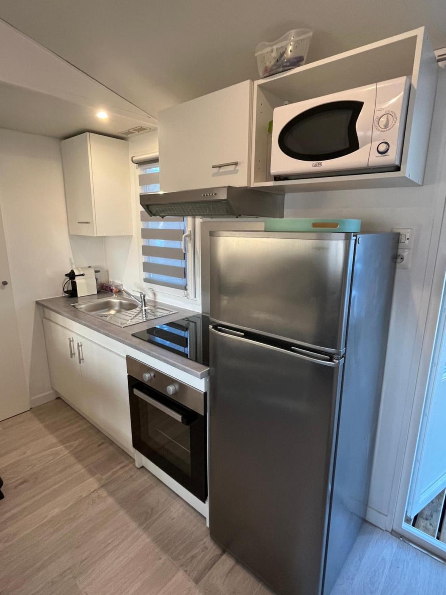 Mobil-Home Camping Oasis 罗克布伦河畔阿尔让 外观 照片